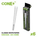 CONE+ King Size - Classic White 6-pack