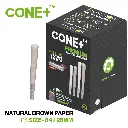 CONE+ 1 ¼ Size - Natural Brown x600