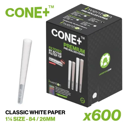 CONE+ 1 ¼ Size - Classic White x600